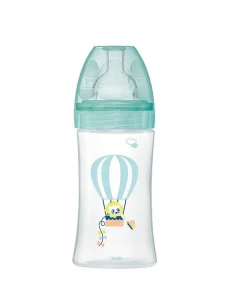 Dodie Biberon senstation+ Tétine plate 270ml 0-6m Air