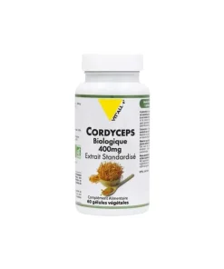 VITALL+ CORDYCEPS BIOLOGIQUE 400 MG 60 GELULES